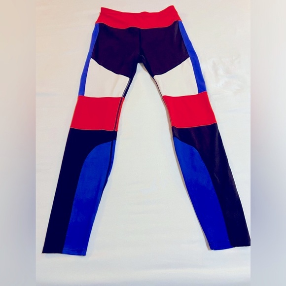 Women's Avia Active Performance Flex Tech Colorblocked Leggings | Size 8-10 - Picture 1 of 12